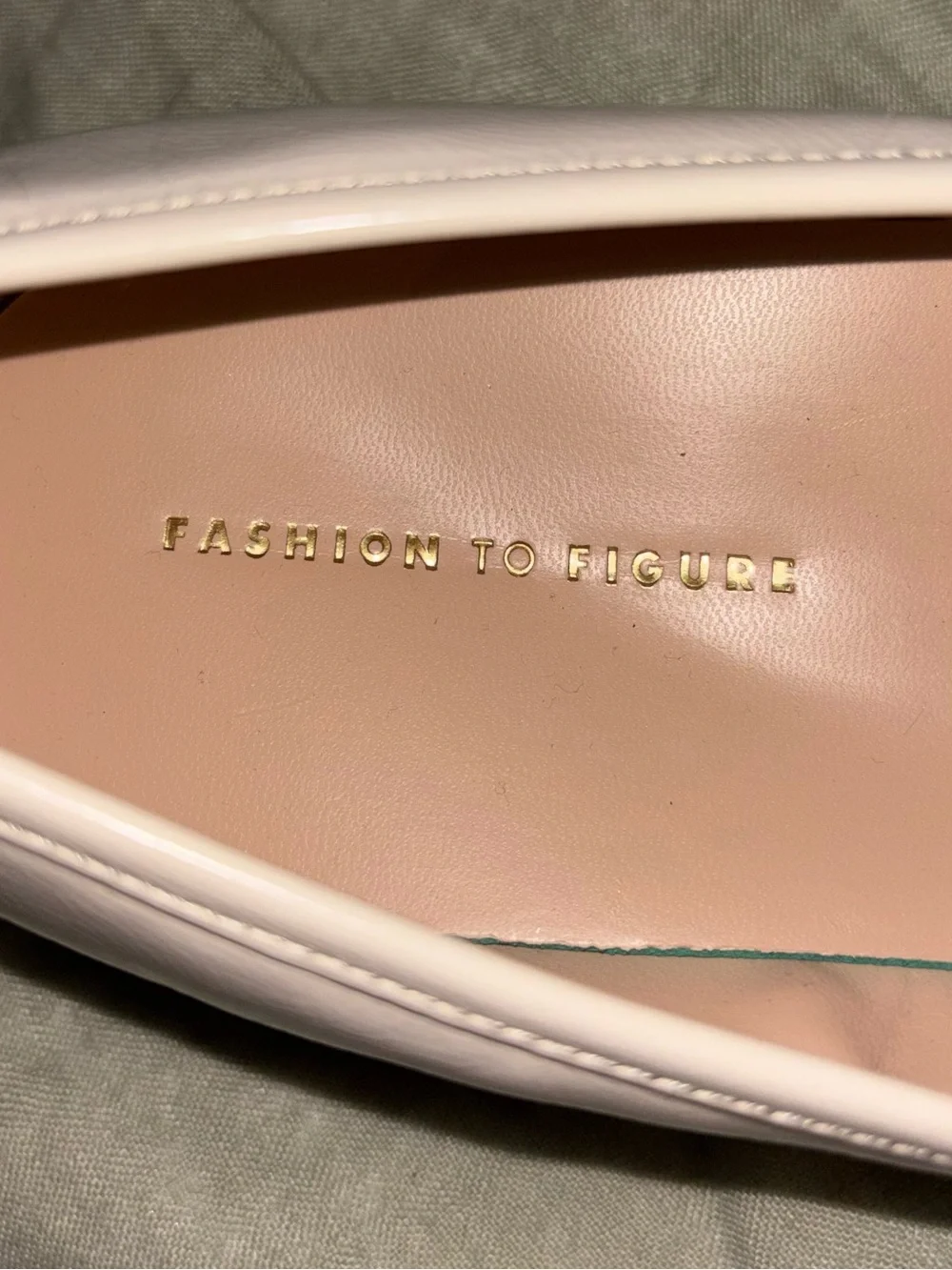 Fashion to Figure Ivory Horsebit Platform Loafers Women’s Size 8 Wide 8W